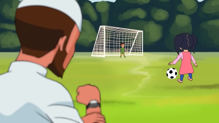 The Muslims Cartoon: Fun at the Park
